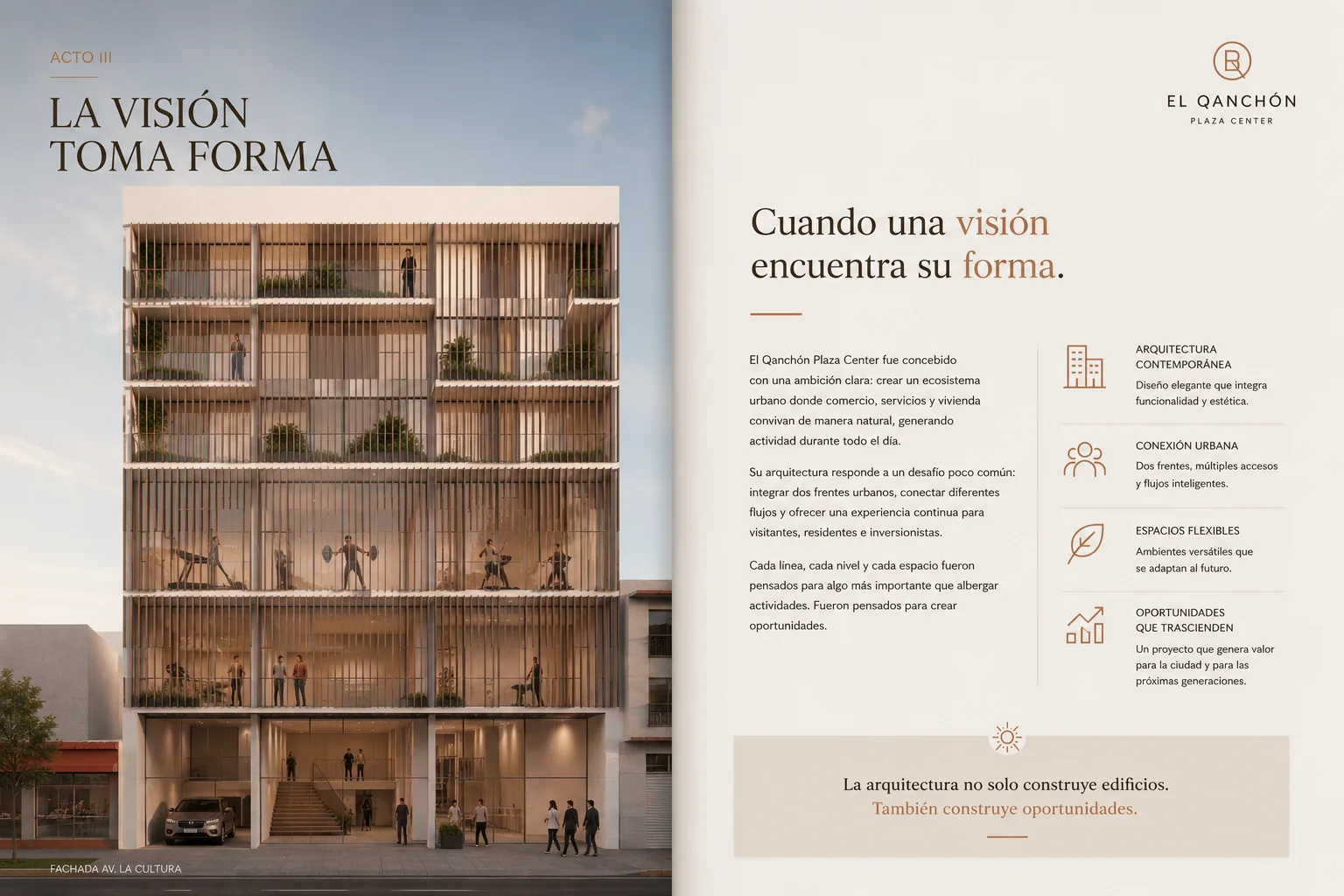 Boulevard comercial Qanchon